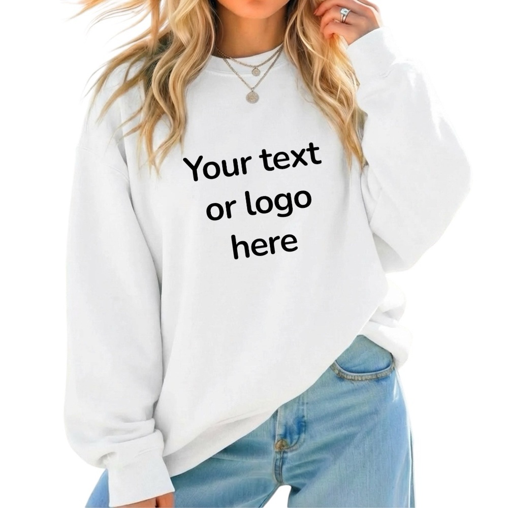 Blank Sweatshirt to personalize. Bundle with Embroidery or print S M L XL